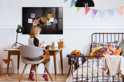 Tableau aimanté horizontal Une tasse de café