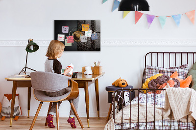 Tableau aimanté horizontal Une tasse de café