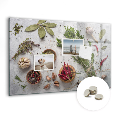 Tableau pour magnet Épices