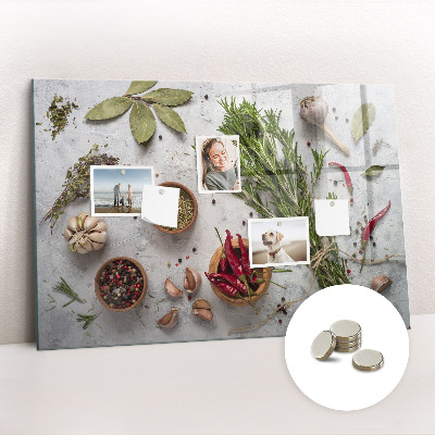 Tableau pour magnet Épices