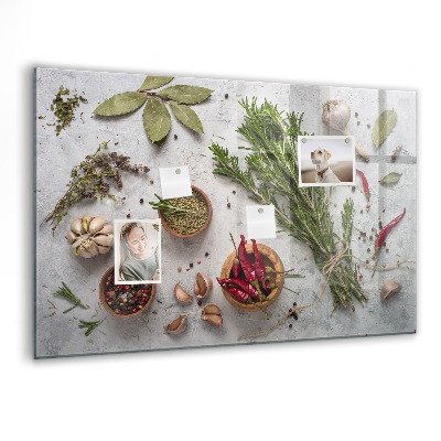Tableau pour magnet Épices