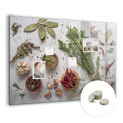 Tableau pour magnet Épices