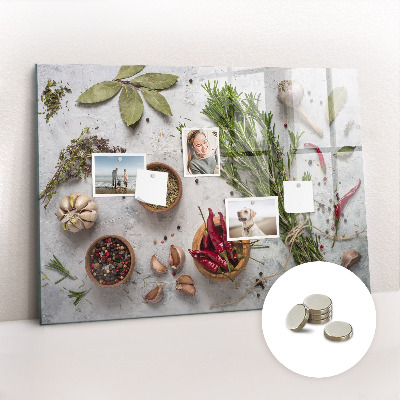 Tableau pour magnet Épices