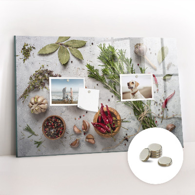 Tableau pour magnet Épices