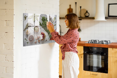 Tableau pour magnet Épices