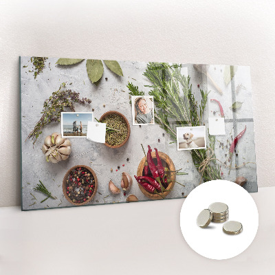 Tableau pour magnet Épices
