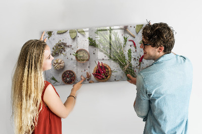 Tableau pour magnet Épices