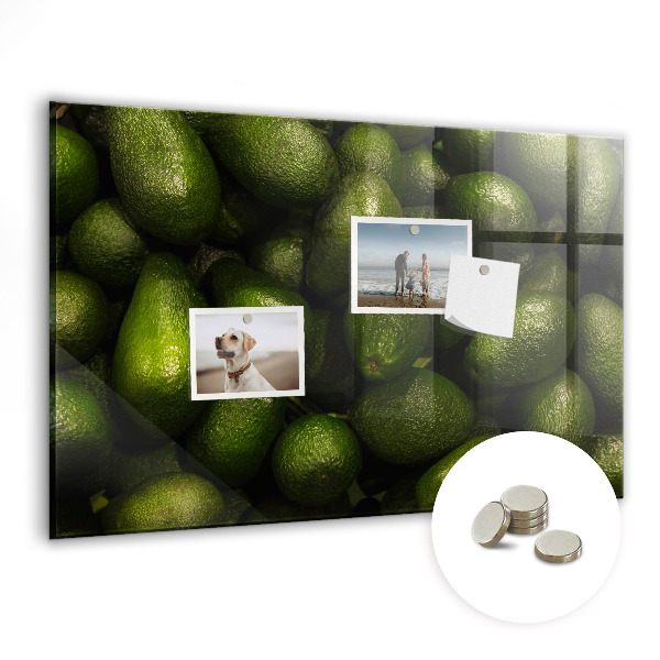 Tableau mural magnétique Avocat