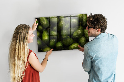 Tableau mural magnétique Avocat