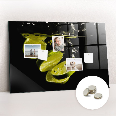 Tableau aimanté horizontal Citrons verts