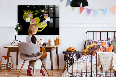 Tableau aimanté horizontal Citrons verts