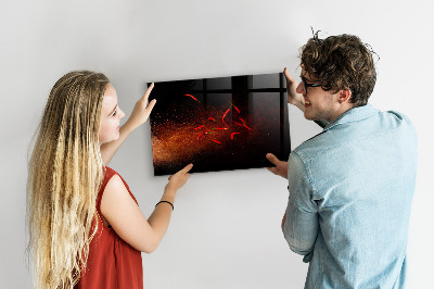 Tableau mural magnétique Piments