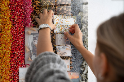 Tableau pour magnet Des rangées d'épices