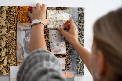 Tableau pour magnet Des rangées d'épices