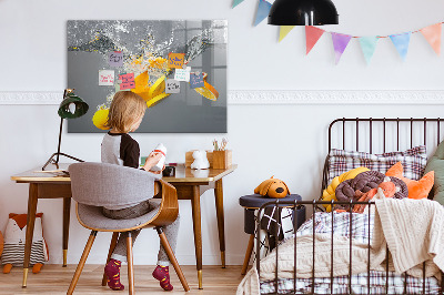 Tableau pour magnet Agrumes dans l'eau