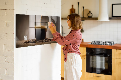 Tableau aimanté horizontal Une tasse de café
