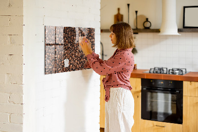 Tableau pour magnet Café en grains