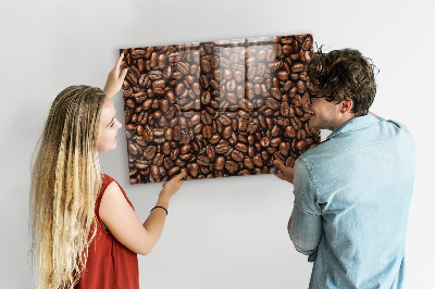 Tableau pour magnet Café en grains