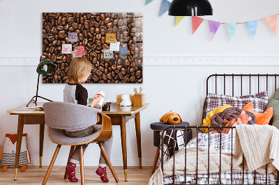 Tableau pour magnet Café en grains