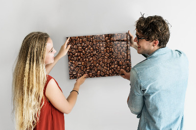 Tableau pour magnet Café en grains