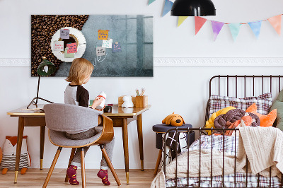 Tableau mural magnétique Une tasse de café