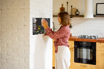 Tableau pour magnet Épices sur le comptoir