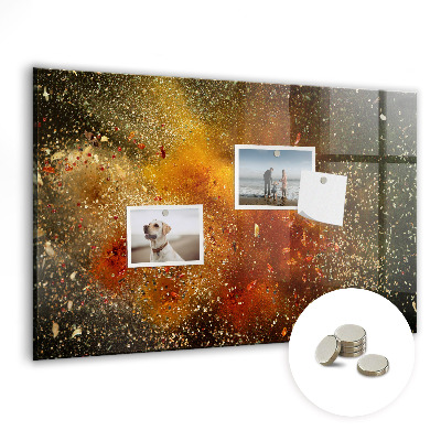 Tableau mural magnétique Abstraction des épices