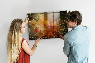 Tableau mural magnétique Abstraction des épices