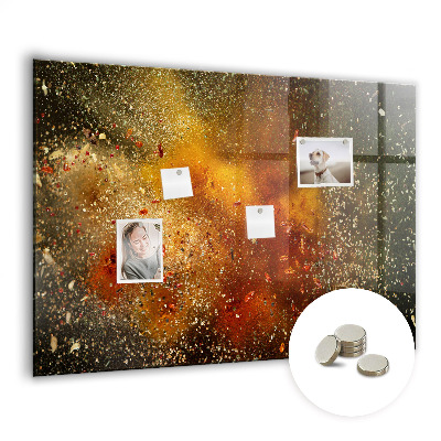 Tableau mural magnétique Abstraction des épices