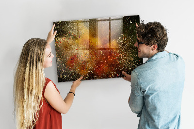 Tableau mural magnétique Abstraction des épices
