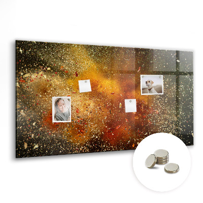 Tableau mural magnétique Abstraction des épices