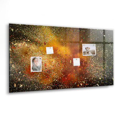 Tableau mural magnétique Abstraction des épices