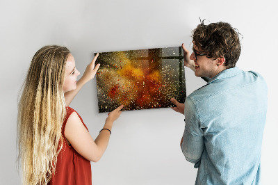 Tableau mural magnétique Abstraction des épices