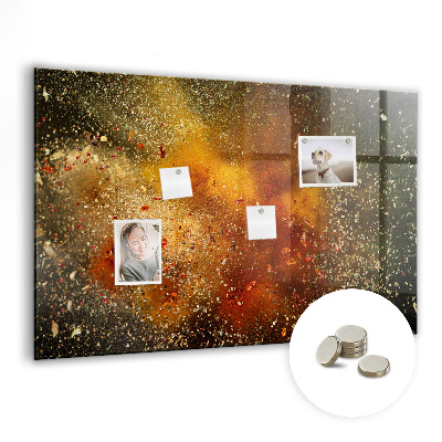 Tableau mural magnétique Abstraction des épices