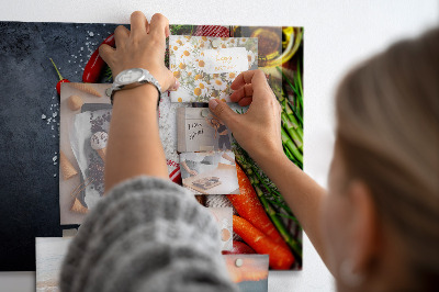 Tableau aimanté horizontal Légumes