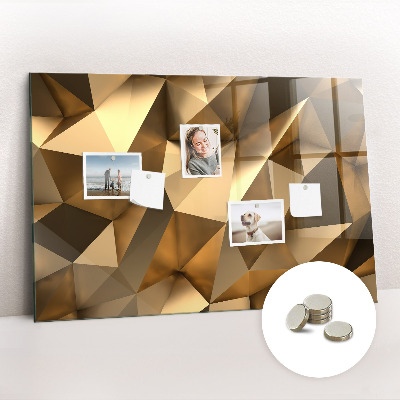 Tableau pour magnet Triangles abstraits