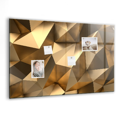 Tableau pour magnet Triangles abstraits
