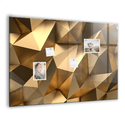 Tableau pour magnet Triangles abstraits