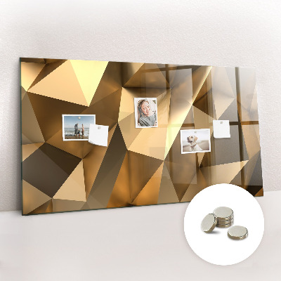 Tableau pour magnet Triangles abstraits