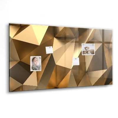 Tableau pour magnet Triangles abstraits