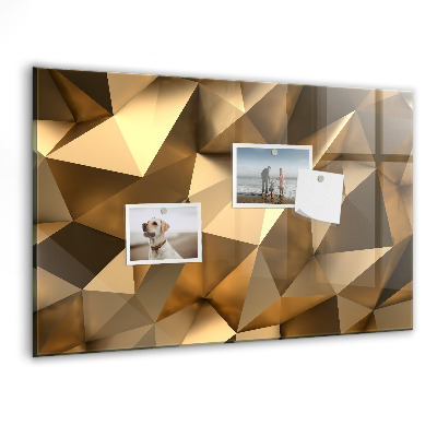 Tableau pour magnet Triangles abstraits