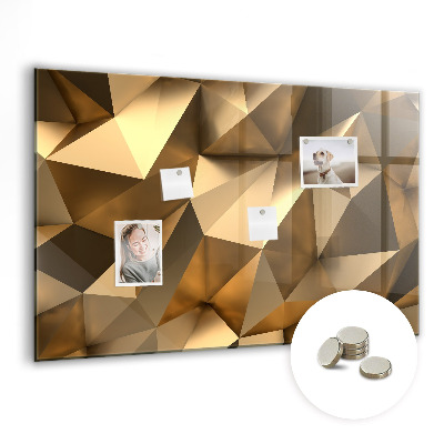 Tableau pour magnet Triangles abstraits