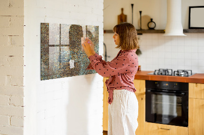 Tableau pour magnet Rouille sur le métal