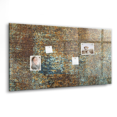 Tableau pour magnet Rouille sur le métal