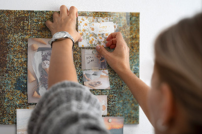 Tableau pour magnet Rouille sur le métal