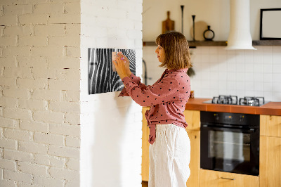 Tableau mural magnétique Motif zèbre