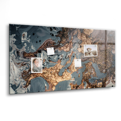 Tableau mural magnétique Marbre décoratif