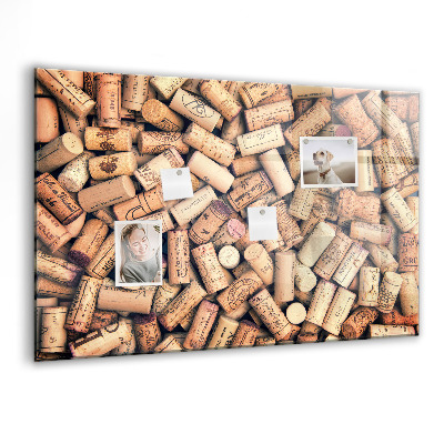 Tableau pour magnet Bouchons de vin