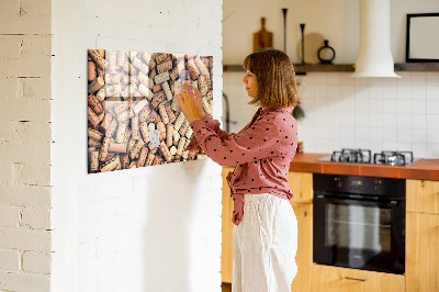 Tableau pour magnet Bouchons de vin