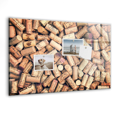 Tableau pour magnet Bouchons de vin